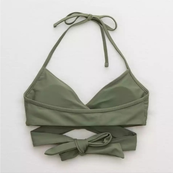 Aerie Wrap Bikini Top NWT - Picture 4 of 6